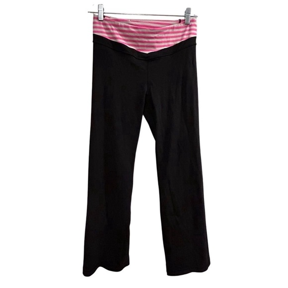 Victoria's Secret Women's Bootcut Yoga Pants Black Size M - Picture 1 of 9